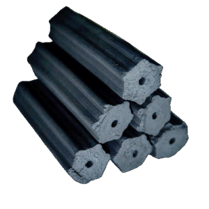 Hexagonal Charcoal Briquettes